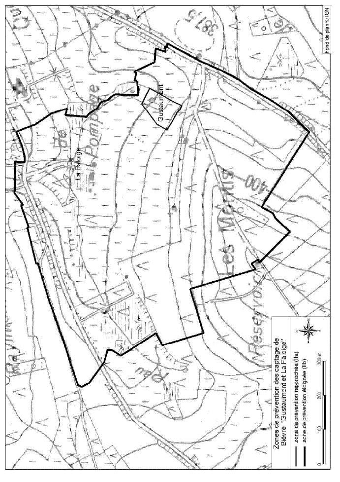 Zones de prvention Gustaumont et La Faloige  Bivre (Baillamont et Naom) 