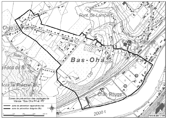 Zones de prvention  Bas-Oha P4 et P5  Wanze