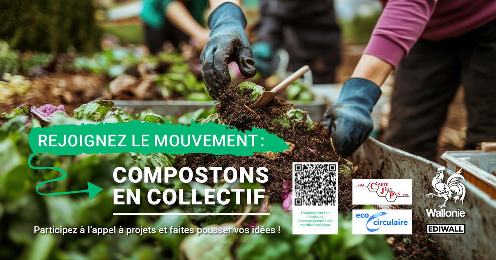 Ensemble, compostons pour une Wallonie plus verte !