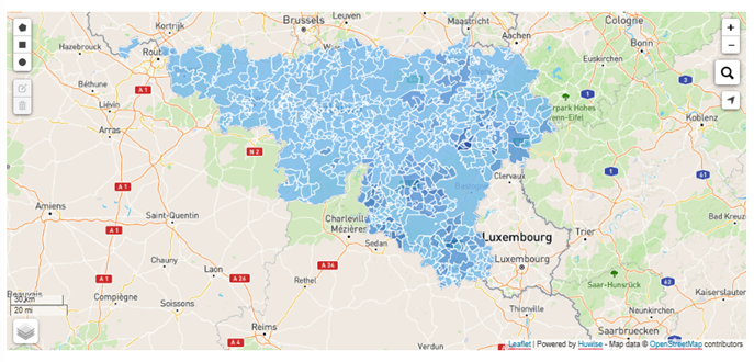 Un nouvel outil cartographique pour consulter la qualité de l’eau potable en Wallonie 