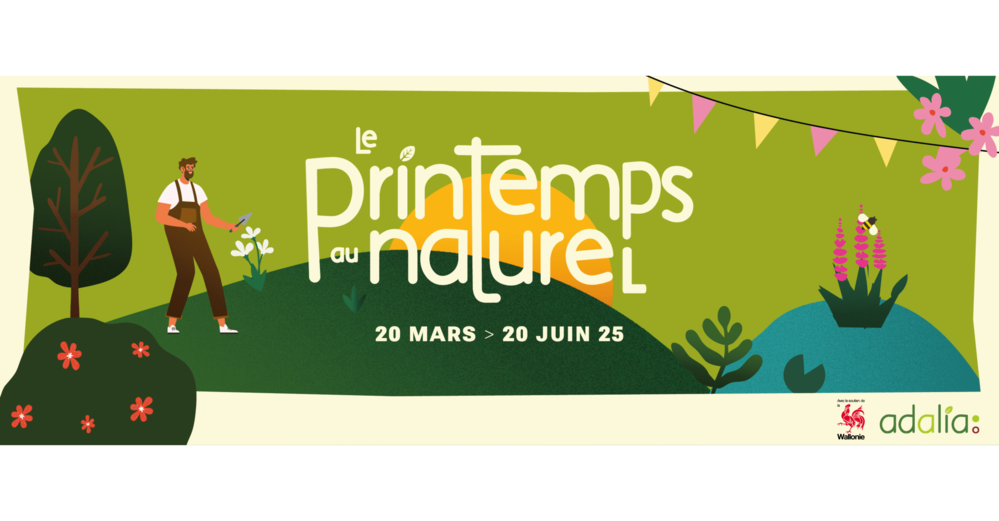 Printemps au naturel en Wallonie : découvrez les activités pour célébrer la nature