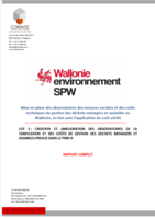 Création et amélioration des observatoires de la tarification et des coûts de gestion des déchets ménagers et assimilés (2021) 