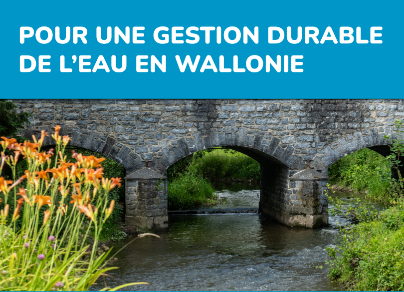 L’eau en Wallonie : quels défis pour les années à venir ? 